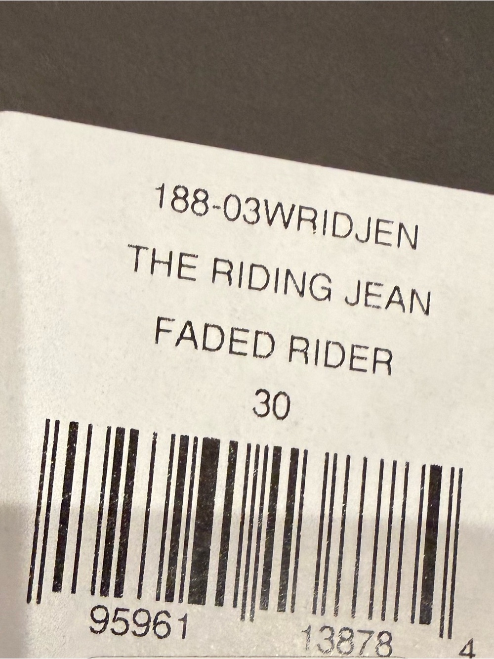 Re/Done Riding High Rise Bootcut Jeans - Faded Rider Size 30 - Picture 10 of 11